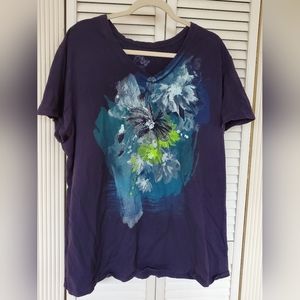 Hand Painted Artsy Tshirt